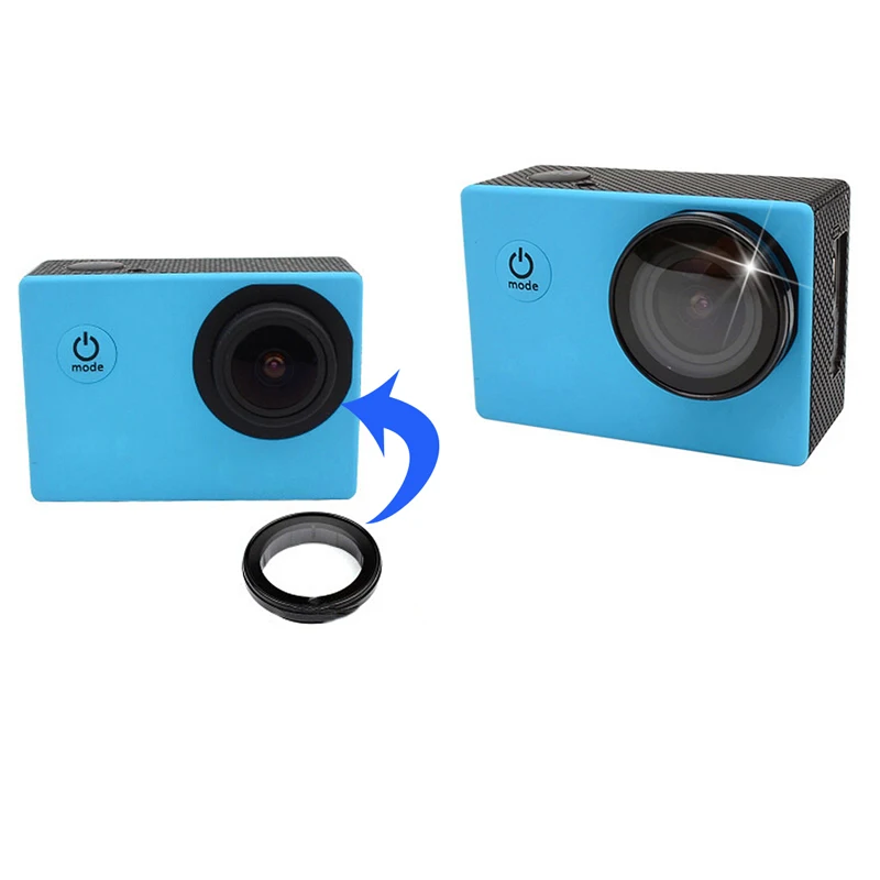 1 шт. аксессуары для камеры Asdomo SJCAM SJ4000 UV фильтр Защитная крышка объектива