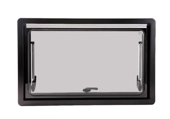 

700x800mm 27.6x31.5 inch Top Hung Side Window Right Angle Ventilation Hatch With Screen and Blind RV Caravan Motorhome MG16RW