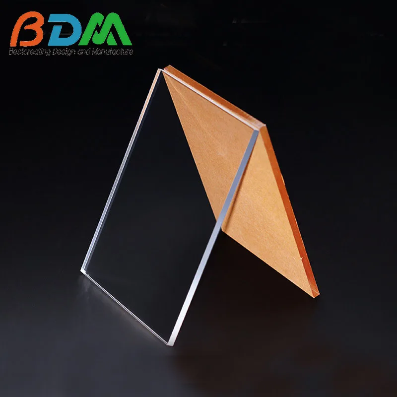 Custom Cheap transparent clear PMMA, PC laser cutting service