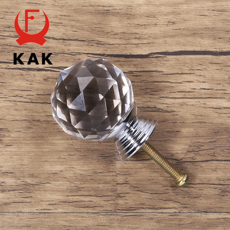 Furniture Handles Kitchen Door Handles KAK Fashion Crystal Cabinet Knobs and Handles Colorful Crystal Dresser Drawer Knobs Kitchen Handles Furniture Handle Hardware