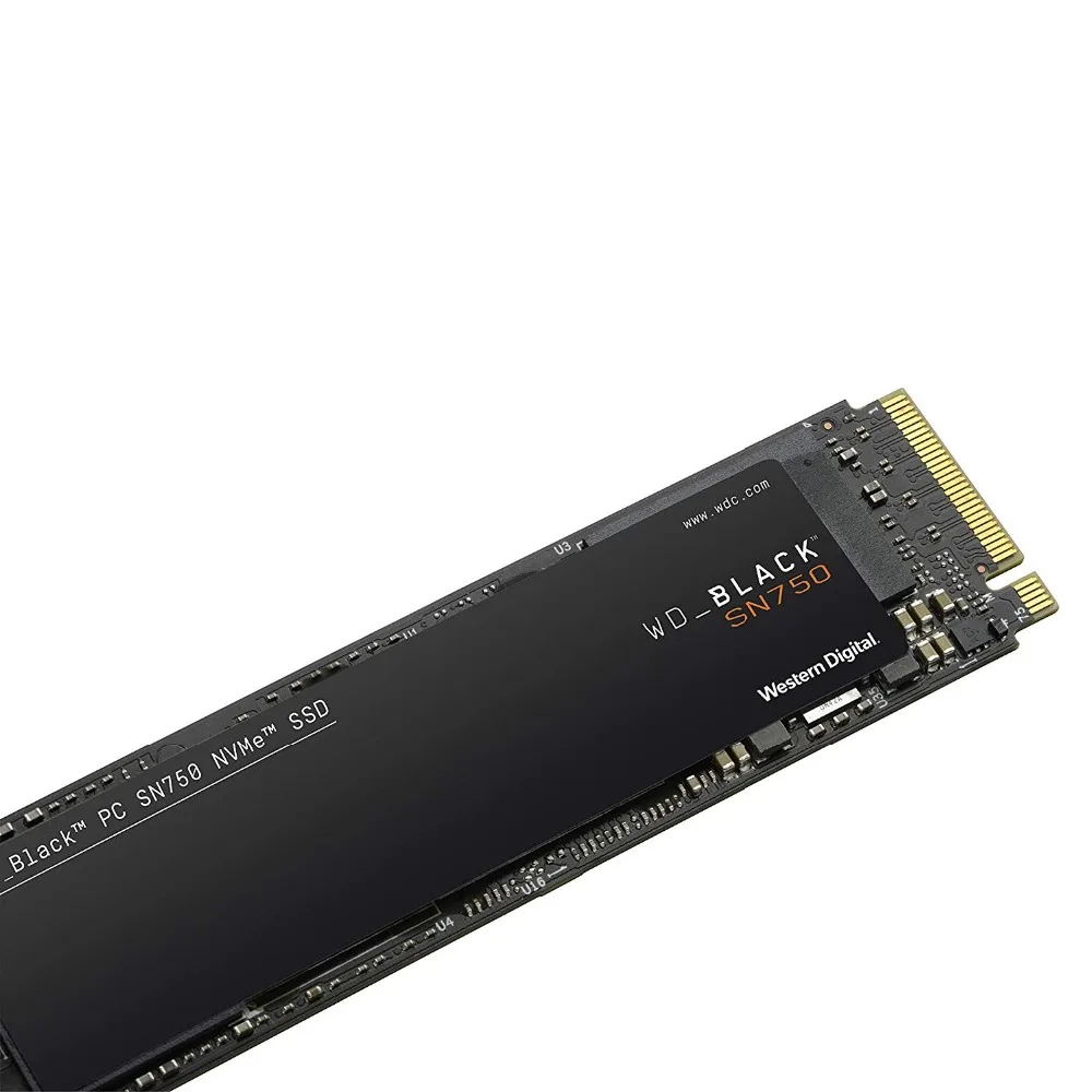 WESTERN DIGITAL WD BLACK SN750 3D NAND SSD 1 ТБ M.2 2280 NVMe PCIe Gen3 * 4 Внутренний твердотельный накопитель