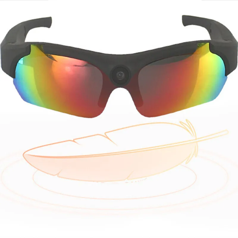 Smart Video Camera Sunglasses 1080P HD Video Glasses 170 Wide angle