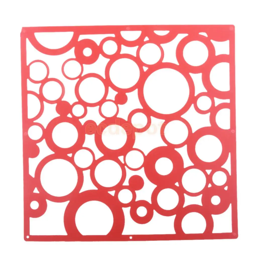 4 piezas paneles divisores de habitación pantalla plegable PVC paneles de pared de partición colgante y anillos adaptadores