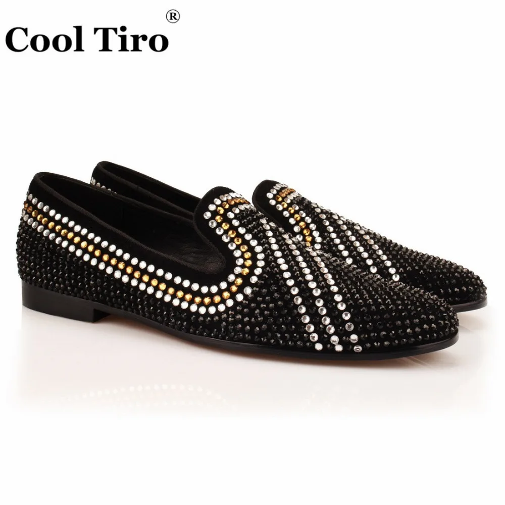 Rhinestones Loafers  (6)