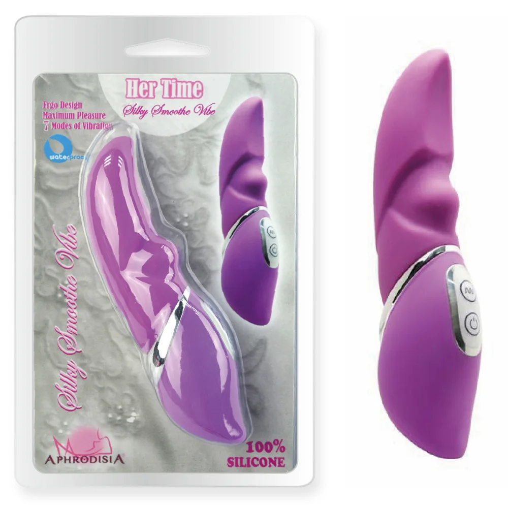 Вибратор Aphrodisia G-Spot Dual Stimulator с пульсирующим шариком, фиолетовый 183315PurpleHW - Aphrodisia - Вибраторы на клитор и точку-G - Купить