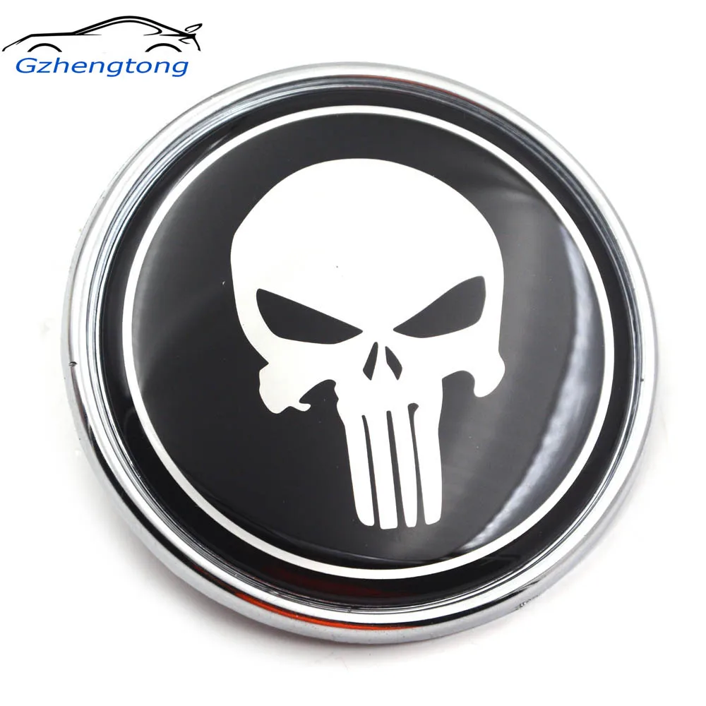 

Gzhengtong 1pc 74mm Car Emblem Badge Rear Trunk Punisher Logo for E46 E39 E36 E60 E90 F30 E53 E34 E30 F10 F20 51148132375