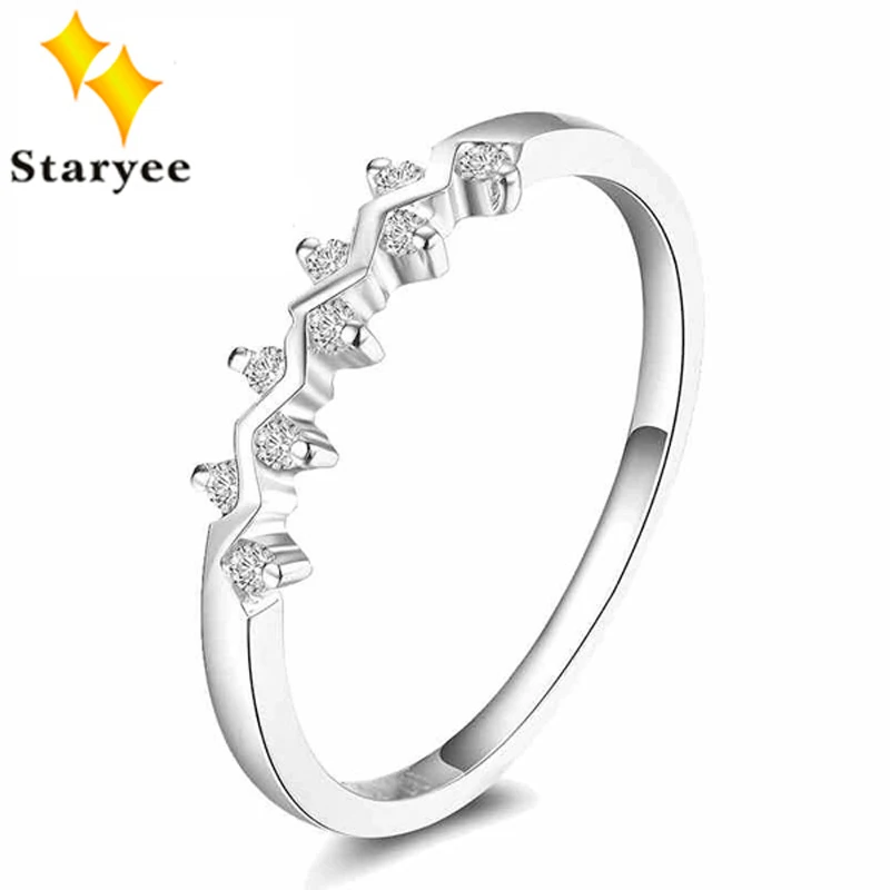 

Certified Solid 18K Real White Gold Diamond Engagement Wedding Band Rings For Women 0.09CT SI H Au750 Seal Free Engraving Gift