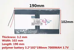 Лучший аккумулятор бренд V975M ультра-тонкий специальный аккумулятор 7000 mAh 3,7 V 32102190 идеальное соответствие ограниченное время