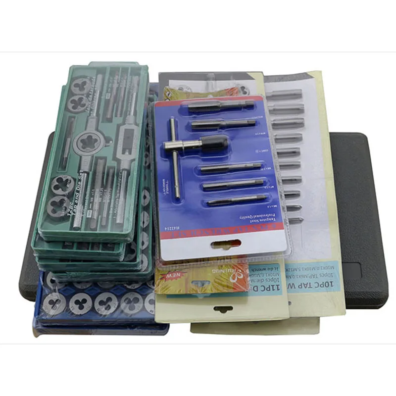 

Hand tools high quality tap set and die set metric thread tap and dies adjustable tap wrench