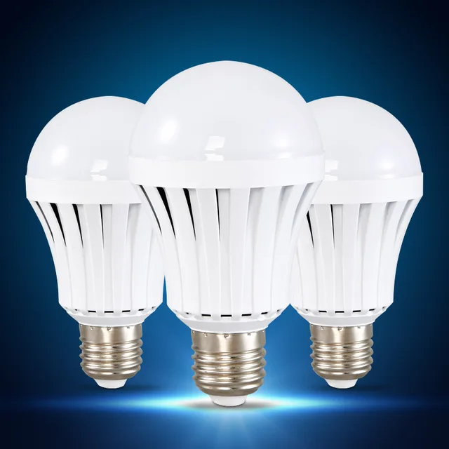 Intelligent Emergency LED Bulb Super Bright Power Saving Lamp Outdoor
