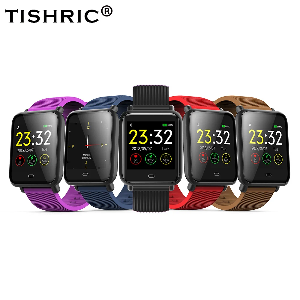 TISHRIC Q9 Smart Sport Watch Fitness Bracelet Fitness Band Activity Tracker Smart Wristband Smartband Monitor With 10 languages
