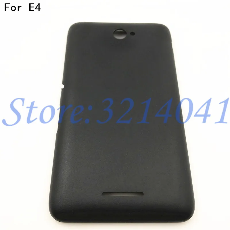 

New 5.0" For Sony E2033 Back Battery Door Rear Cover Housing Case For Sony Xperia E4 E2104 E2105 Battery Cover With Logo