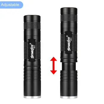 

Adjustable Focusing Flashlight LED Powerful Rechargeable Flashlight Camping Torch Lamp Outdoor Tactical Torch Lights