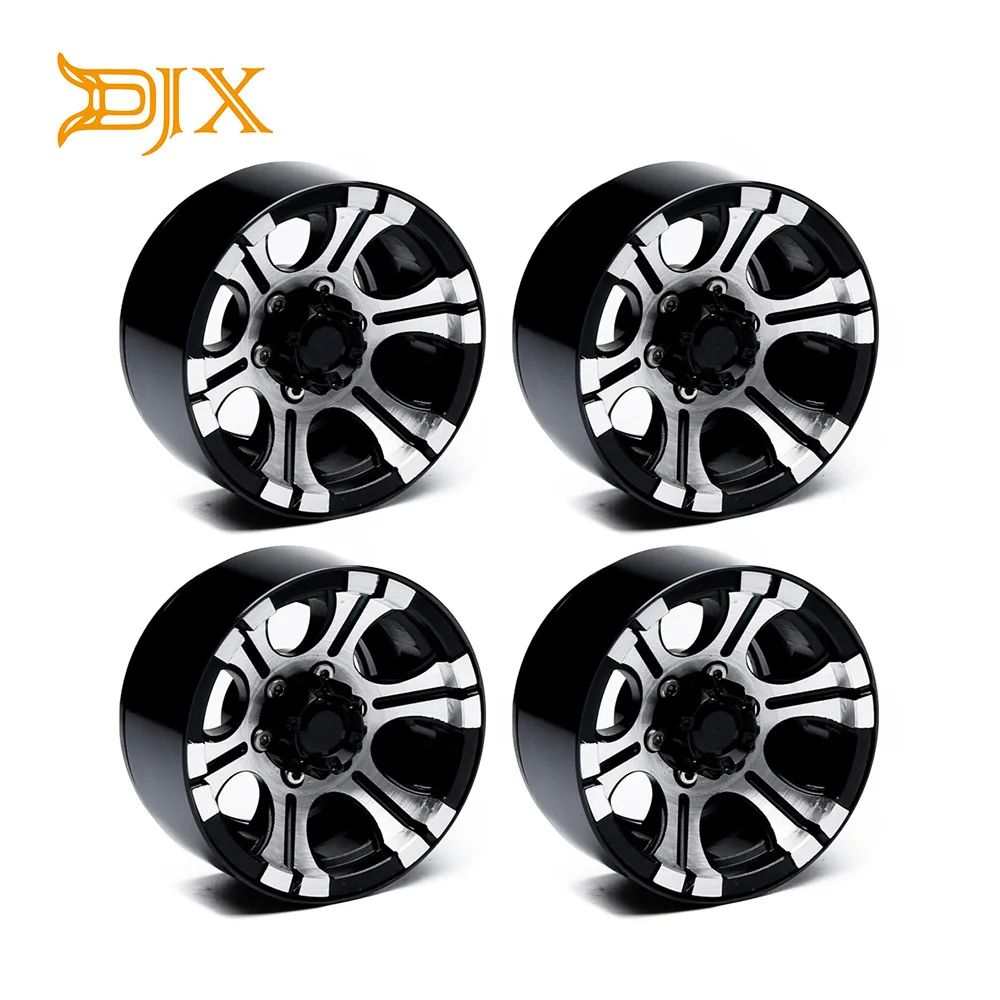 4PCS 1.9 inch Beadlock Wheels Rims for 1/10 Axial SCX10 TAMIYA CC01 RC4WD D90 | Игрушки и хобби
