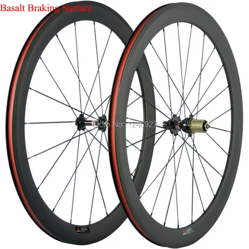 

Колесная пара из карбона, 50 мм, с базальтовым тормозом, Novatec 271