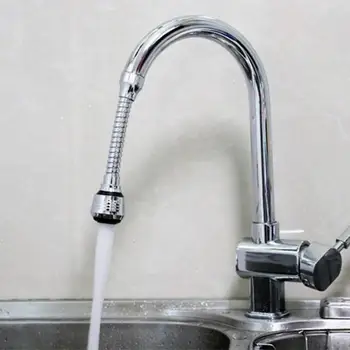 

Stainless Steel Water Filter Faucet 360 Degree Rotatable Water Saving Faucet Tap Bubbler Aerator Nozzle Kitchen Appliances