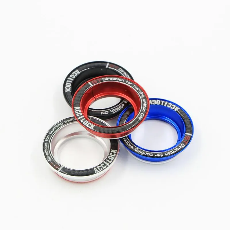 

1 Piece Aluminum Alloy Ignition Key Ring Sticker Ignition Key Circle Ring for Ford Kuga Escape Mondeo Car Accessories