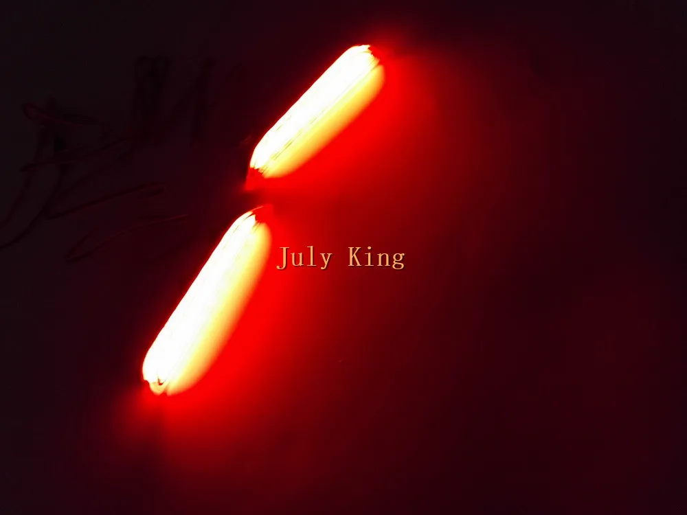 July King светодиодный тормозной фонарь чехол для Nissan X-trail Rouge 14-17 Qashqai Altima Teana, ночной DRL вспышка тормозной стример поворотники