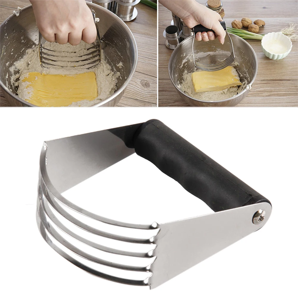 Pastry Cutter Stainless Steel Baking Dough Blender Mixer for Cookie
