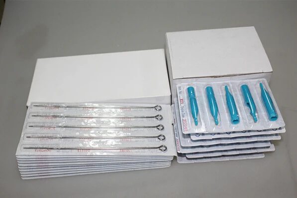 Agulhas de Tatuagem tatuagem + 50 pcs azul Modelo Número : 11rm+11ft
