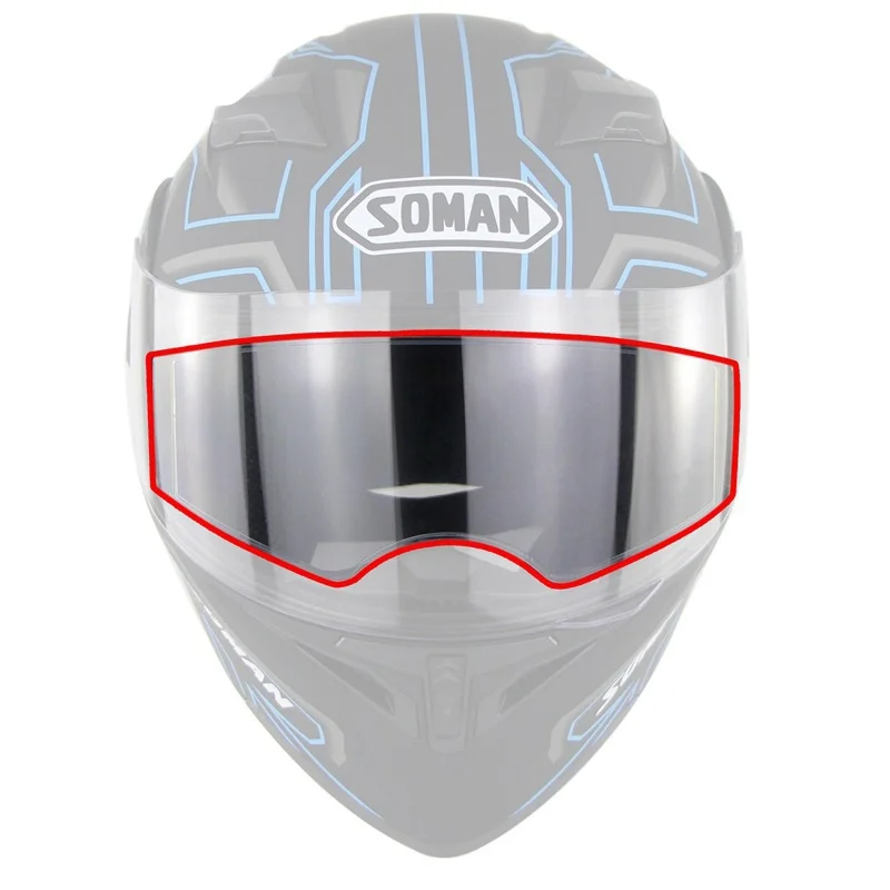 

Helmet Lens Film Anti-Fog Universal Motorcycle Helmet Visor Fog Resistant Films