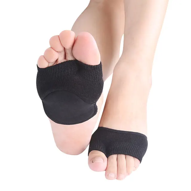 1Pair Forefoot Socks Metatarsal Cushion Forefoot Pain Relief Absorber