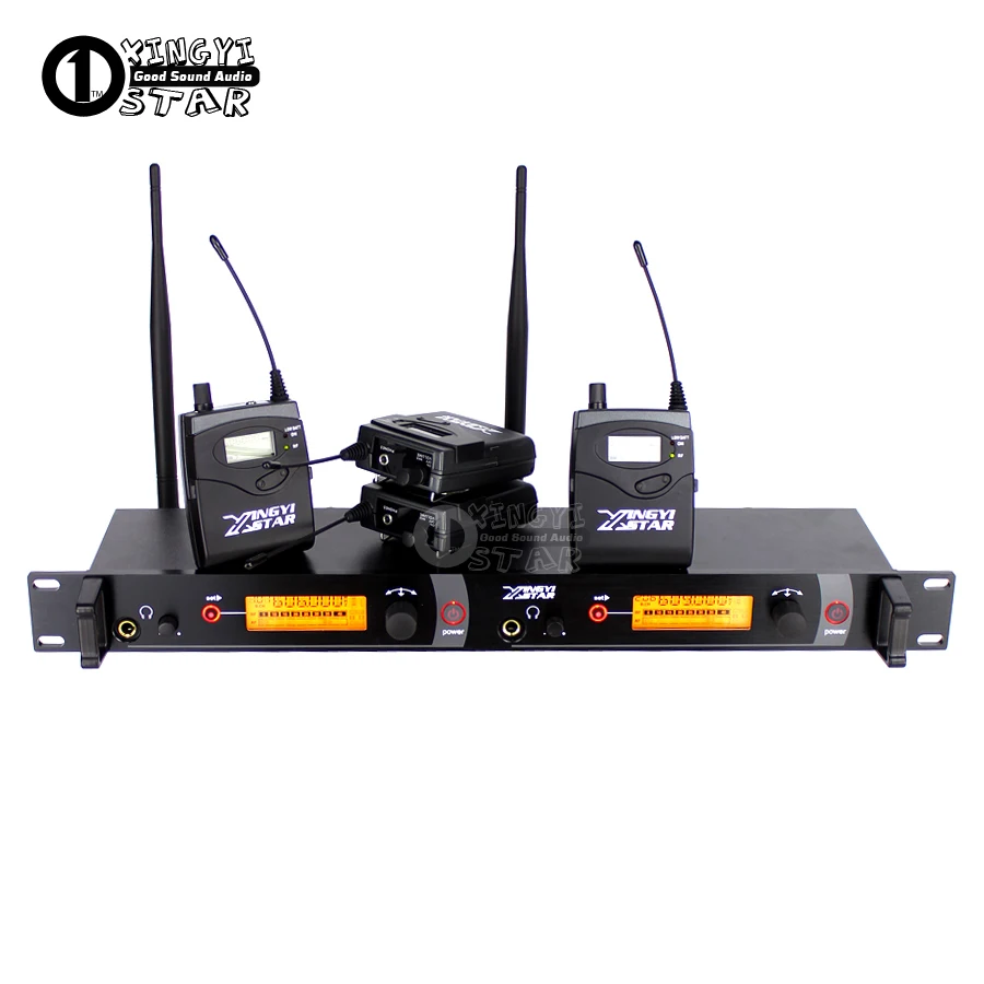 In Ear Monitor Wireless System Stage Professional Monitoring Four