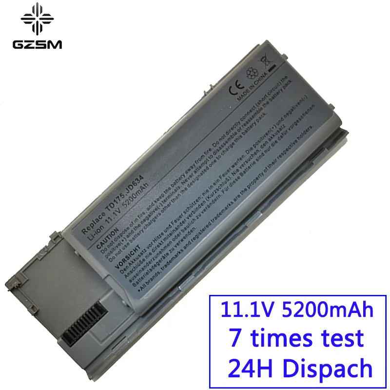 Аккумулятор GZSM D620 для ноутбука Dell D630 ATG UMA D630c M2300 TG226 UD088 JD634 D631N|battery for dell|laptop batterylaptop