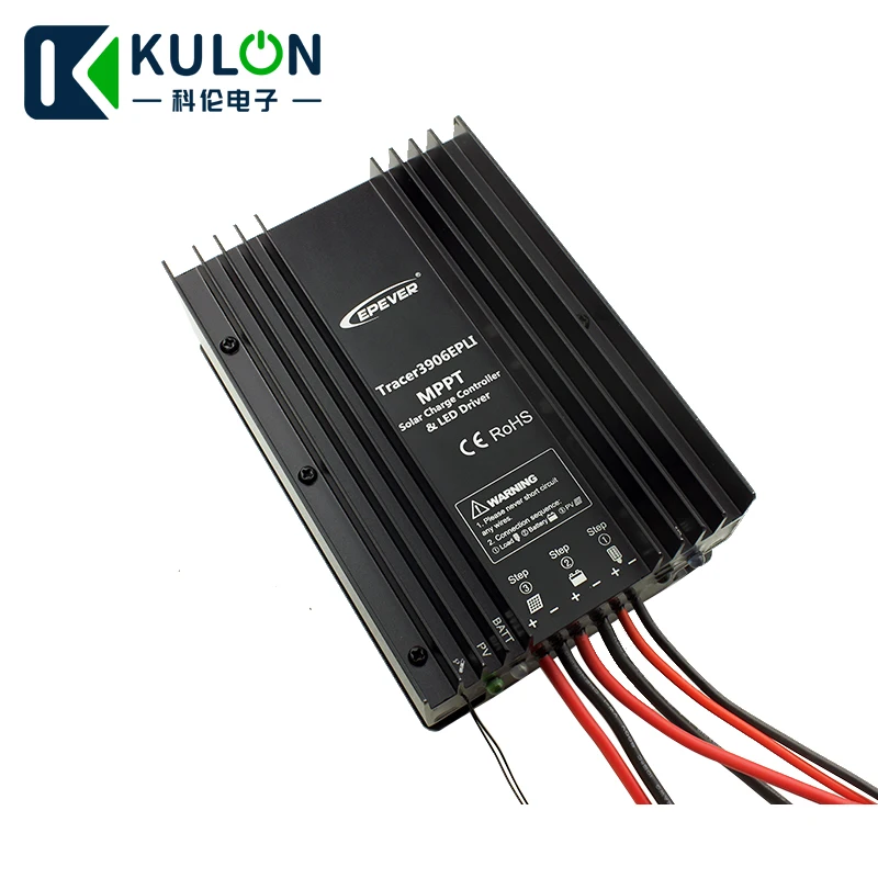 EPEVER Tracer3906EPLI 15A 12 В 24 литиевая батарея MPPT контроллер солнечной зарядки с драйвером
