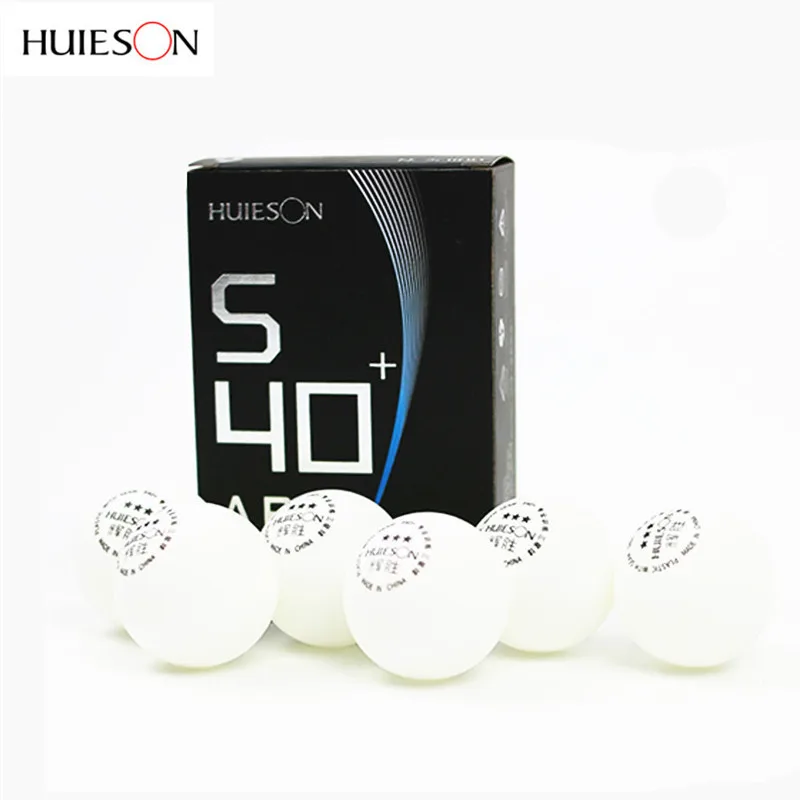 Huieson 6 шт./упак. 3 звезды для настольного тенниса поли шарики S40 + мм Новый Материал