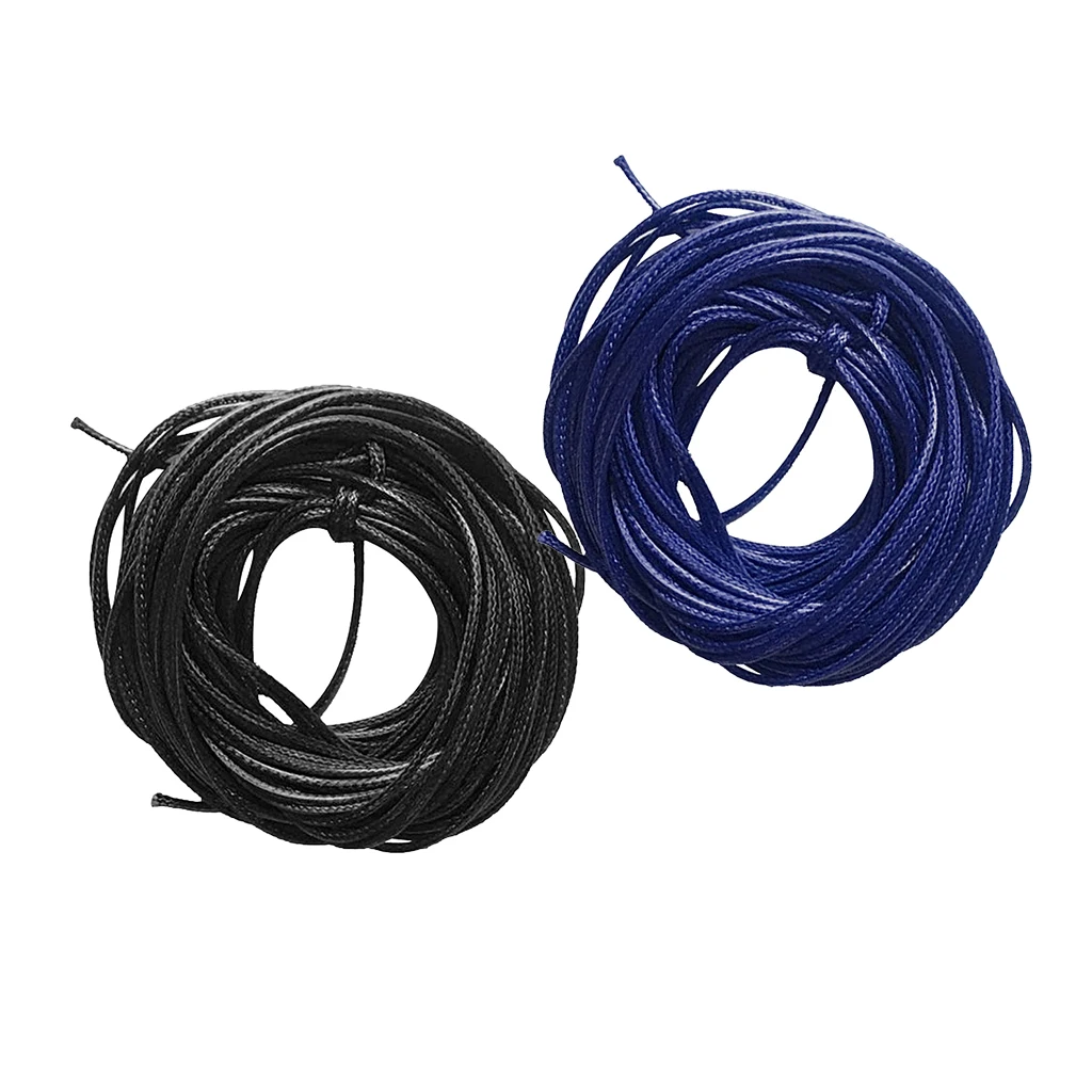 2 Pieces/set 10m Waxed Nylon Cord String Jewelry Making Accessories for DIY Necklace Bracelet Beading 1.5mm