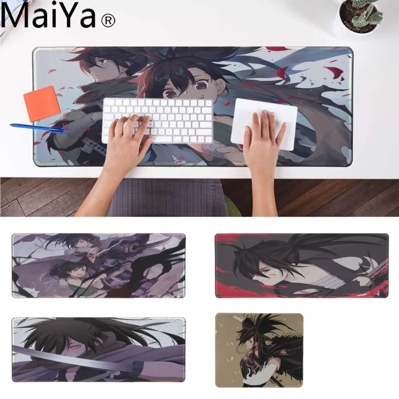 

MaiYa Top Quality Dororo Customized MousePads Computer Laptop Anime Mouse Mat Durable Rubber Mouse Mat Pad