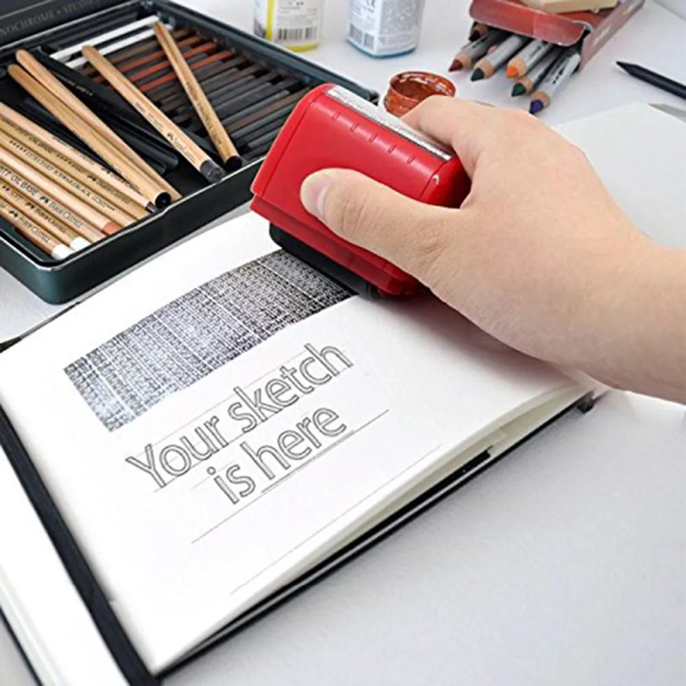 

Roller Self Inking Stock Stamp Seal Theft Protection Code Guard Your ID Confidentiality Confidential Seal Office File Tool