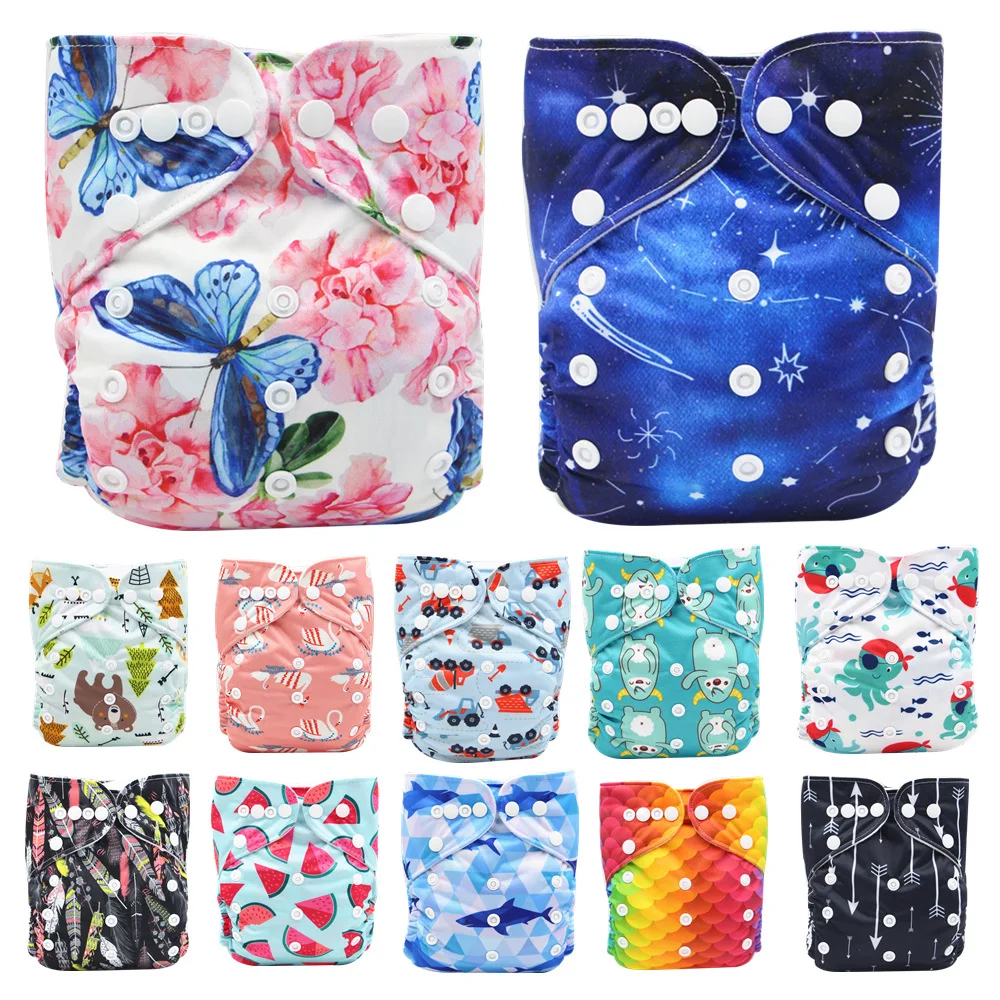 

Super Dry Pocket Diapers Baby Cloth Diaper Nappies