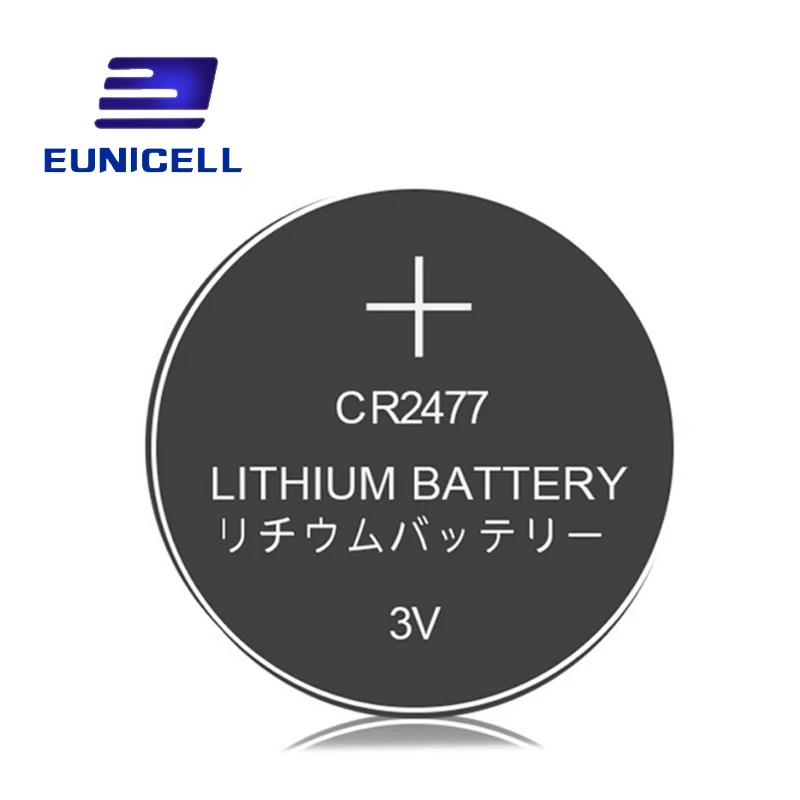 CR2477 литиевая Кнопка монета 1 шт. 3 в 1050 мАч батарея DL2477 ECR2477 LM2477 KCR2477 CR 2477 для часов