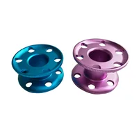 Scuba Diving Blank Finger Reel Diver Water Sports Aluminum Alloy Guide Line Spool 2