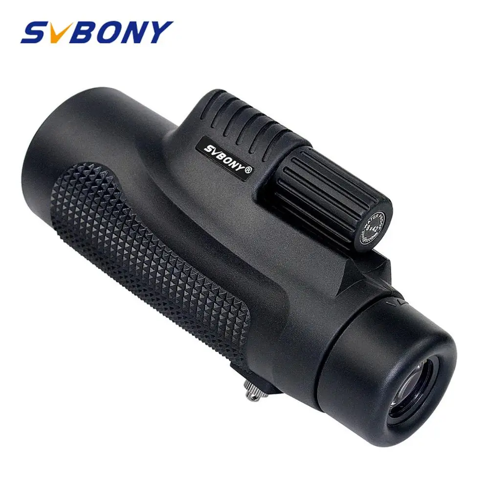 SVBONY أحادي 8x42 اليد التركيز تلسكوب العدسات الزجاجية للصيد التنزه مراقبة الطيور للماء النيتروجين F9116AB