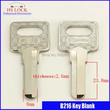 Эмбрион для ключей оптом licheng двери ключ пустой ключ корпус ключа для вертикальный ключ режущая машина B216