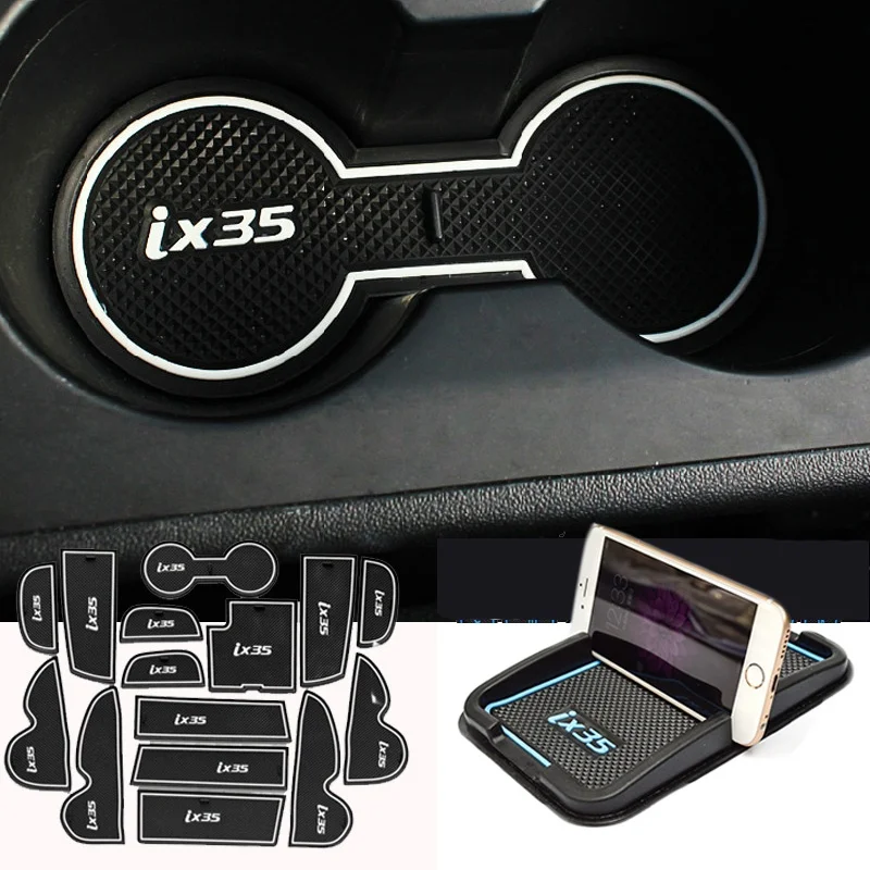 15 pcs Car Styling Anti Non Slip Car stickers font b Interior b font Door Groove