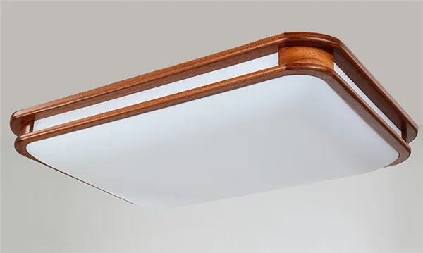 Moderne Deckenleuchte LED Große Holz Lichter Deckenleuchte Für