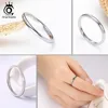 ORSA JEWELS 100% Real 925 Sterling Silver Rings for Women Simple 2019 Classic Wedding Ring Fashion Female Wholesale Jewelry SR74 2
