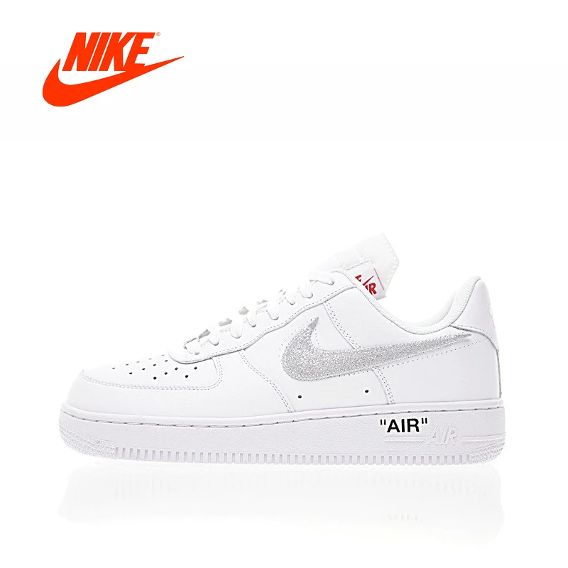

Original New Arrival Authentic OFF-WHITE x Nike Air Force 1 Low Men's Skateboarding Shoes Sport Sneakers Good Quality AA3825-100