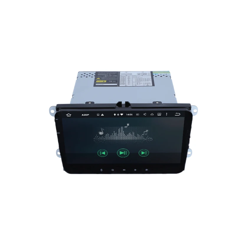 Best 9 Inch Android 9.0 Car Player For VW Polo Golf Passat Tiguan Skoda Yeti Superb Rapid Fabia Octavia With GPS Radio Carplay 2