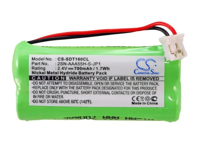 Аккумулятор Cameron Sino 2SN AAA55H S JP1 для SAGEM D16T Duo 2 D18T D21T (700 мАч)|battery sagem|batterie 700mahbattery a |
