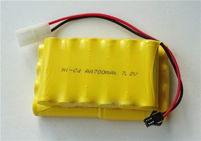 A класс 9 6 V 700MAH AA * 8 Ni CD аккумуляторные батареи для игрушек оборудования