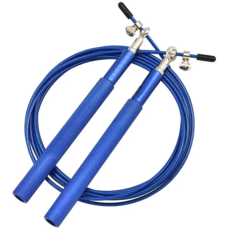 

3M Steel Wire Jump Rope Crossfit Professional Aluminium Handles Sports MMA Boxing Single Skipping Speed Rope Fitness Training