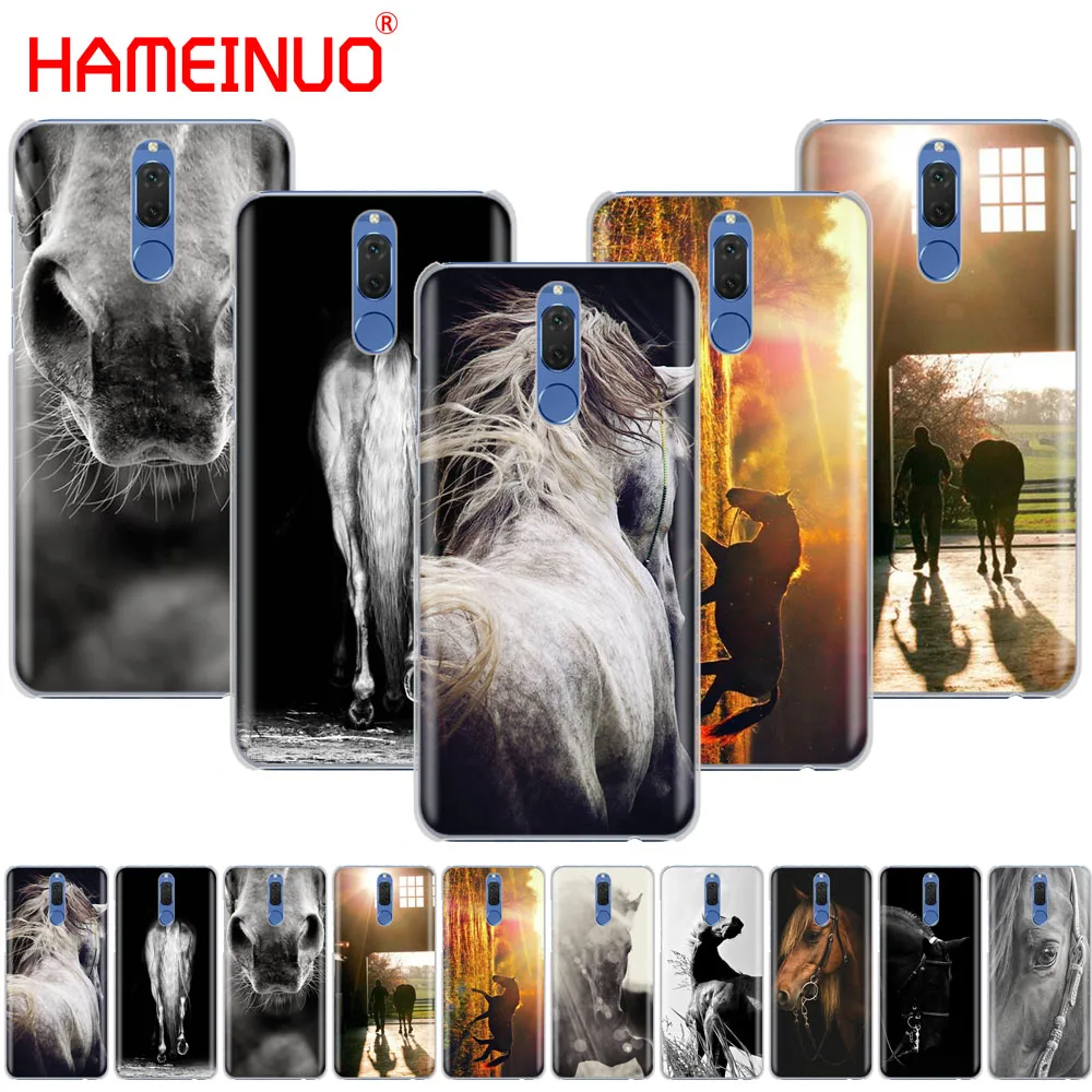 HAMEINUO Sunset and horse Cover phone Case for Huawei NOVA 2 2S 3e PLUS LITE P smart 2018 enjoy 7s mate 7 8 9 10 pro | Мобильные