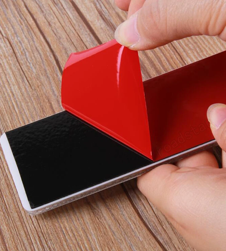 Hot sell 10PCS/lot red and white plastic retro reflector for car