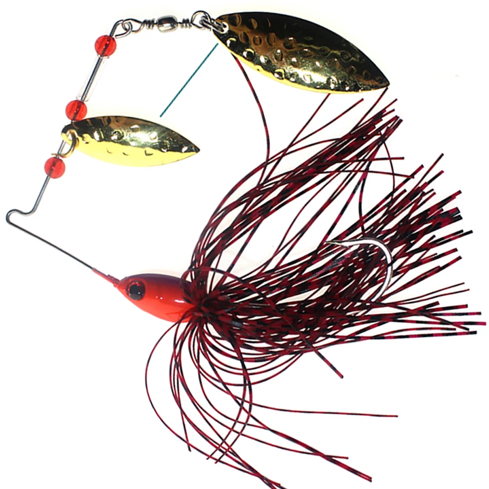 Spinner fishing lures baits spoon Swisher Buzzbait Bass Minnow Crank popper vib Spinnerbait lure