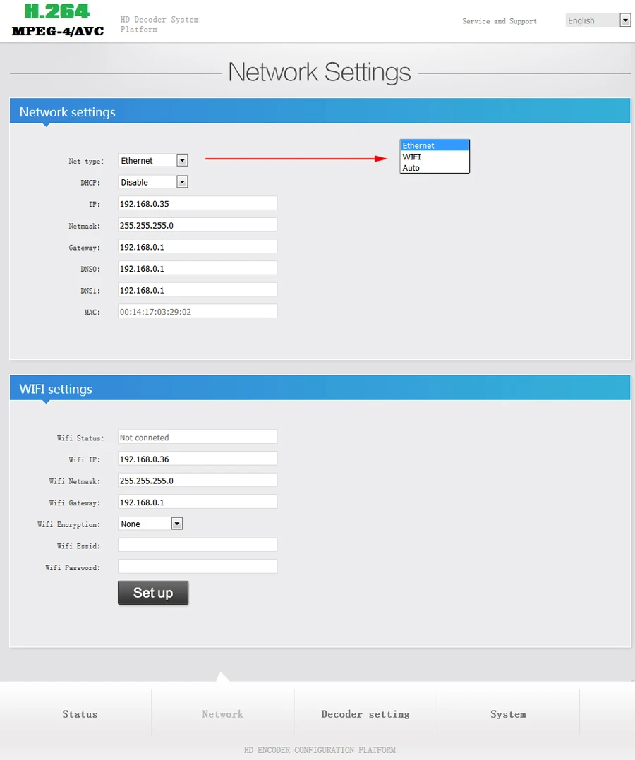 Full HD H.265 HEVC AVC HMDI+ CVBS IP ТВ Декодер для прямые трансляции с HTTP RTSP RTMP HLS